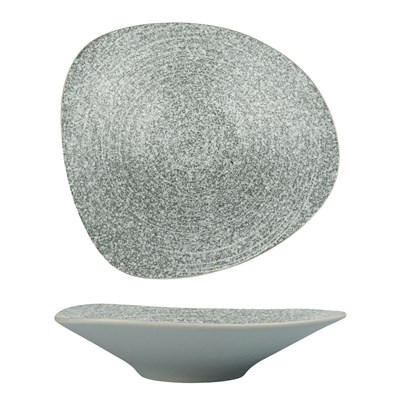 Салатник с покрытием 600 мл, 26*24*5,8 см, Glossy Stone Untouched Taiga, P.L. Proff Cuisine 33462 - фото 23334