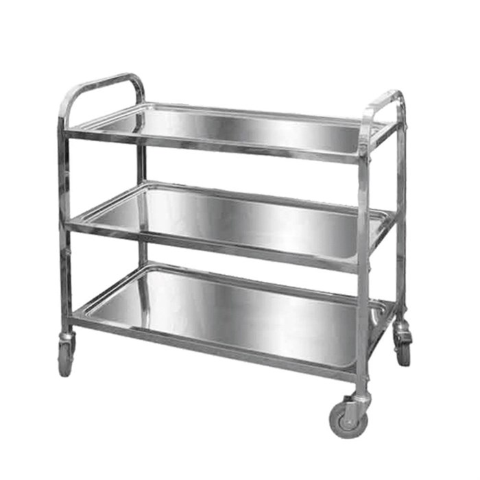 Тележка металлическая, 3 яруса, 80*45*90 см, P.L. Proff Cuisine 4393 - фото 2382