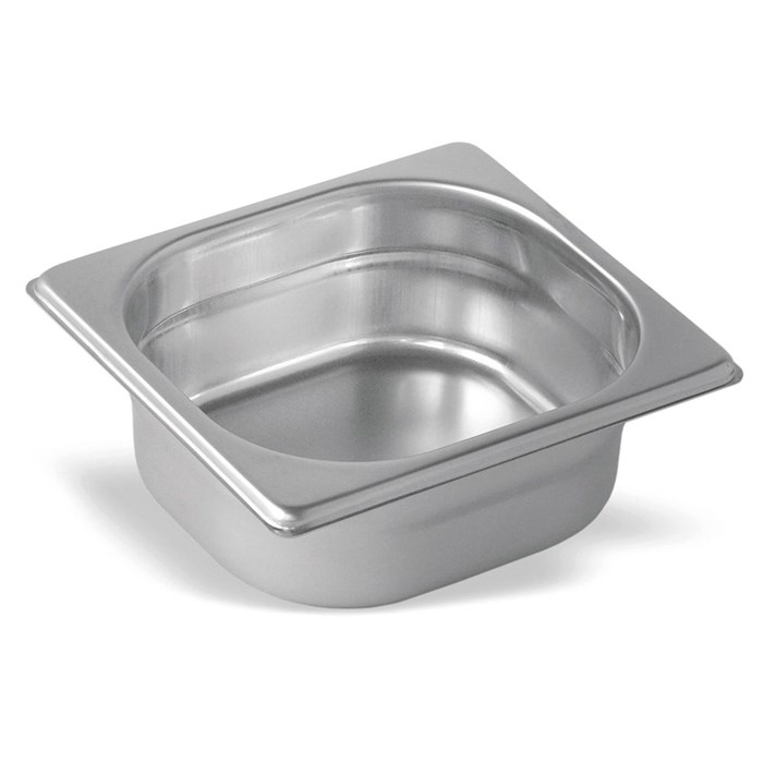 Гастроемкость 1/6*65 мм (176*162*65 мм) 1 л, металл, P.L. Proff Cuisine 4833 - фото 2630