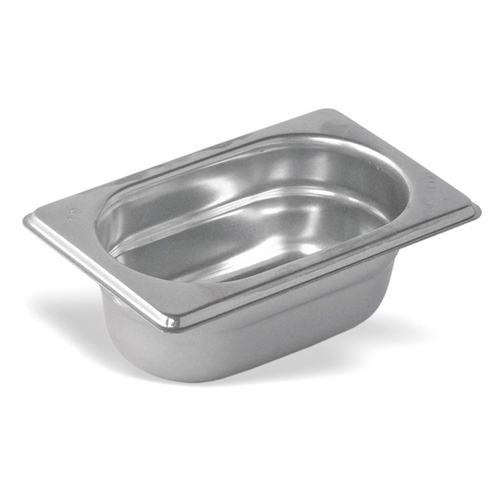 Гастроемкость 1/9*100 мм (176*108 мм) 0,7 л, металл, P.L. Proff Cuisine 4838 - фото 2635