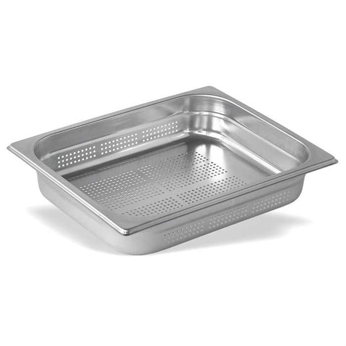 Гастроемкость P.L. Proff Cuisine перфорированная 1/2*65 мм (325*265 мм) 4 л, металл (E-8012065PF) 4856 - фото 2653