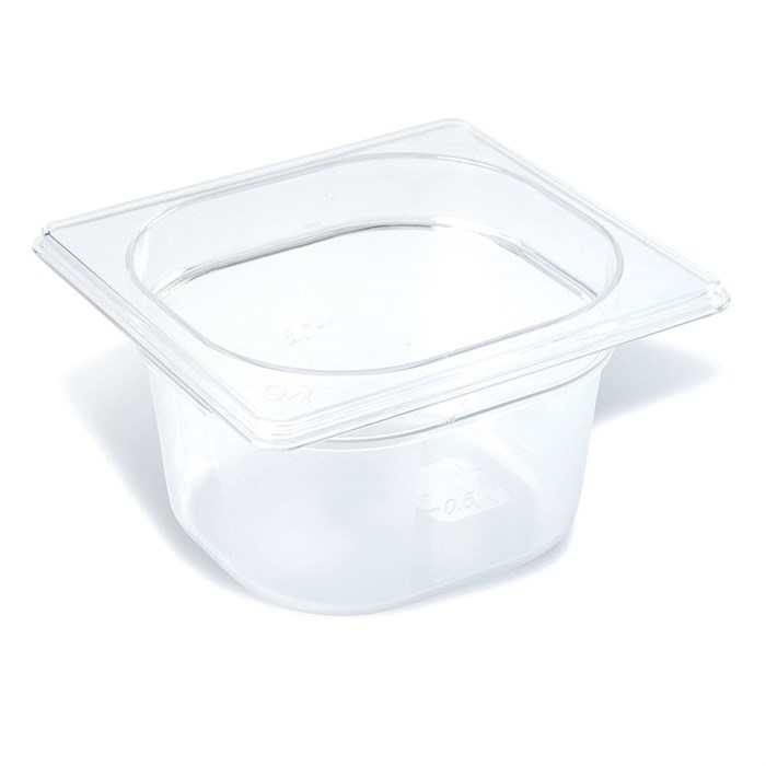 Гастроемкость 1/6*65 мм (176*162*65 мм) 1 л, P.L. Proff Cuisine 4895 - фото 2689