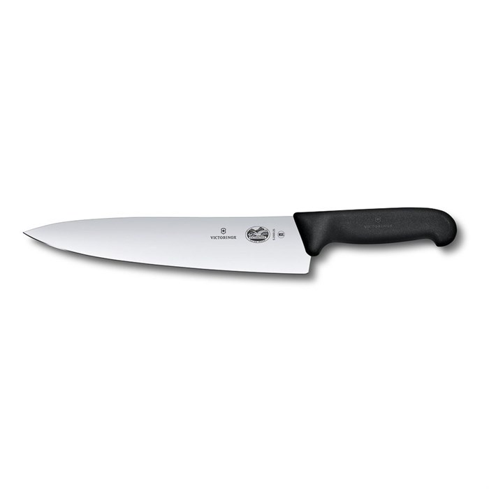 Универсальный нож Victorinox Fibrox 22 см, ручка фиброкс черная 4965 - фото 2757