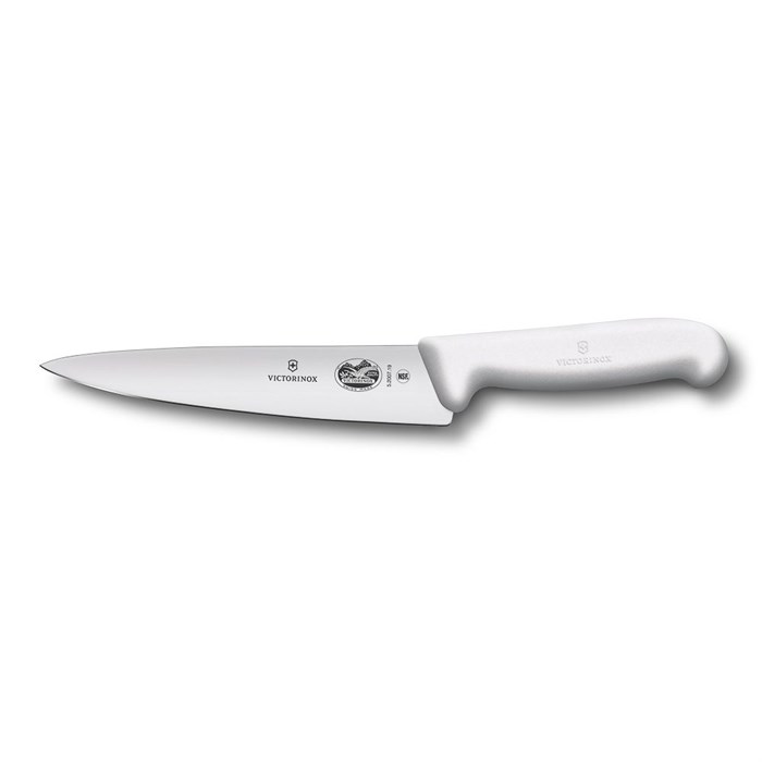 Универсальный нож Victorinox Fibrox 25 см, ручка фиброкс белая 4969 - фото 2760