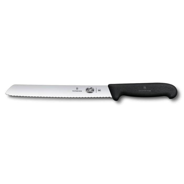 Нож для хлеба Victorinox Fibrox 21 см, ручка фиброкс 4979 - фото 2767
