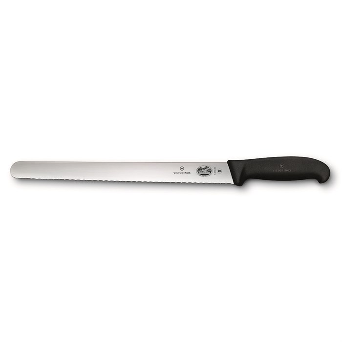 Нож Victorinox Fibrox для нарезки с волнистым лезвием 36 см, ручка фиброкс 4982 - фото 2770
