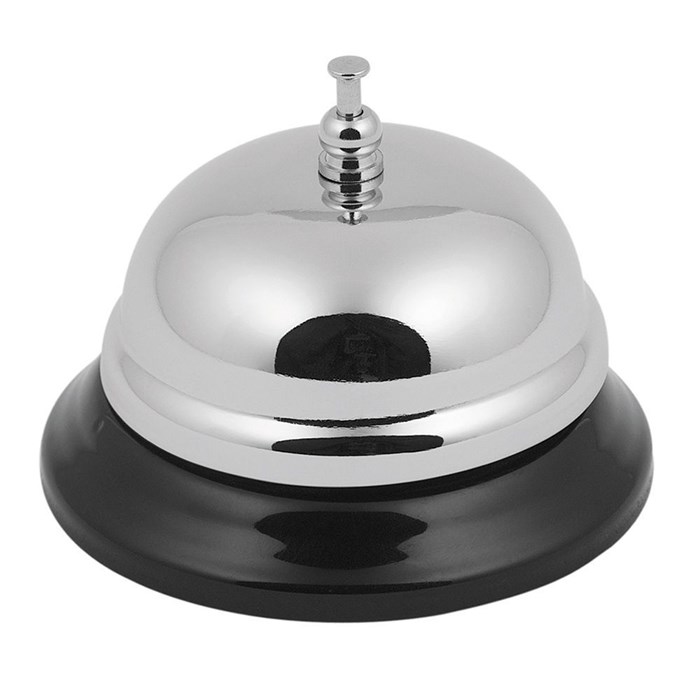 Звонок хромированный настольный, P.L. - BarWare 5699 - фото 3274