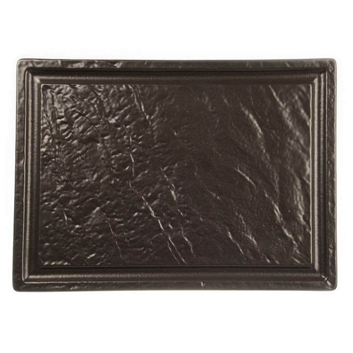 Блюдо для стейка  Black Raw Stellar 42*28*1,6 см, P.L. Proff Cuisine 1095 - фото 332