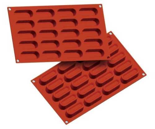 Форма силиконовая P.L. Proff Cuisine "Савоярди" 20 ячеек 60*25 мм, h 23 мм (30*17,5 см) 6029 - фото 3412