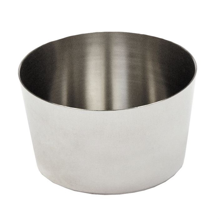 Форма для запекания/соусник d 8,5 см, h 5,5 см, 240мл  нержавейка, P.L. Proff Cuisine 6208 - фото 3555