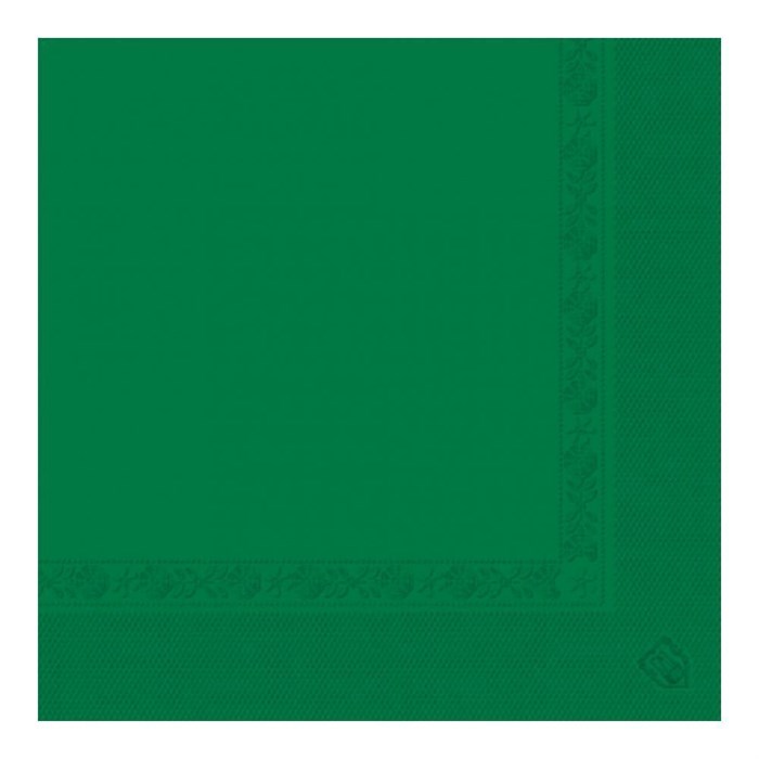Салфетка бумажная двухслойная зеленая, 40*40 см, 100 шт, Garcia de PouИспания 7296 - фото 4366