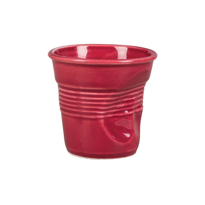 Чашка для эспрессо Barista (Бариста) "мятая" 90 мл бордо, h 6 см, P.L. Proff Cuisine 1214 - фото 451