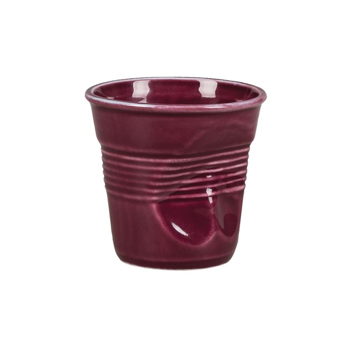 Чашка для эспрессо Barista (Бариста) "мятая" 90 мл фиолетовая, h 6 см, P.L. Proff Cuisine 1215 - фото 452