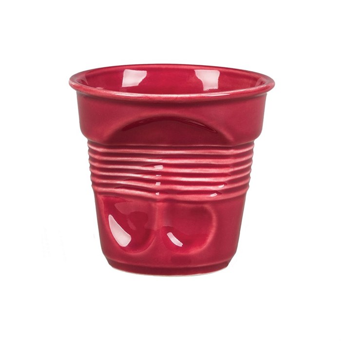 Чашка кофейная Barista (Бариста) "мятая" 140 мл бордо, h 7 см, P.L. Proff Cuisine 1217 - фото 454