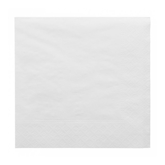 Салфетка двухслойная белая, 30*30 см, 100 шт/уп, бумага, Garcia de PouИспания 7510 - фото 4568