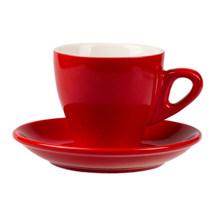Кофейная пара Barista (Бариста) 280 мл, красный цвет, P.L. Proff Cuisine (кор= 36 шт) 1247 - фото 484