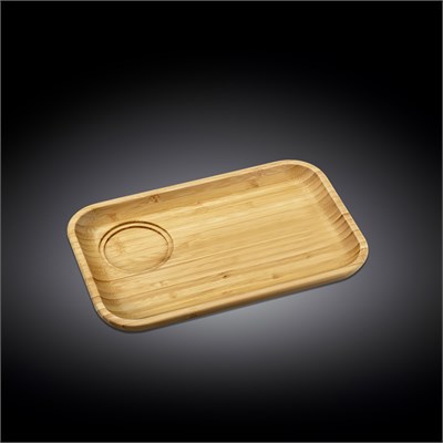 Блюдце прямоугольное 28x17,5 см WL‑771126/A 59275 - фото 5161035