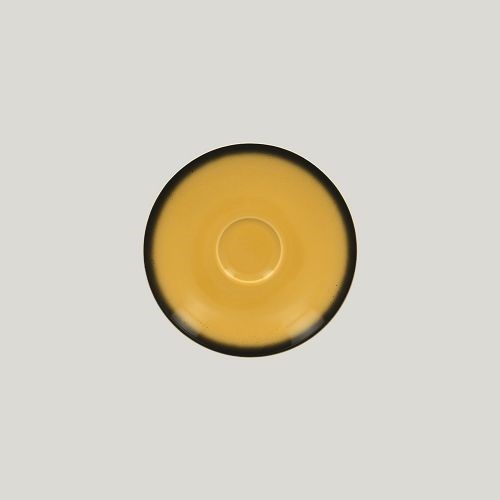 Блюдце RAK Porcelain LEA Yellow 15 см, для чашки 81223411 (желтый цвет) 9121 - фото 5180