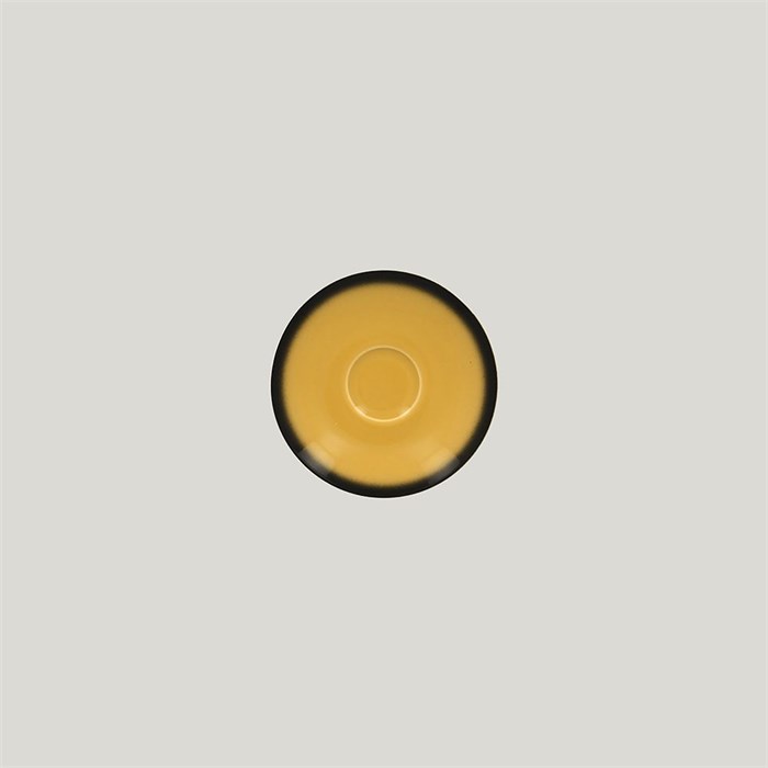 Блюдце RAK Porcelain LEA Yellow 13 см, для чашки 81223413 (желтый цвет) 9123 - фото 5182