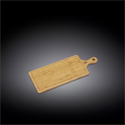 Длинная сервировочная доска с ручкой 50x20 см WL?771135/A 61117 - фото 5245778