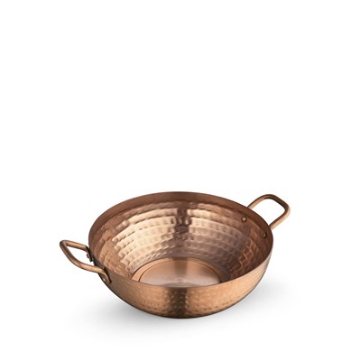 Мини-сковородка сервировочная глубокая круглая с ручками WL?554231/S 64200 - фото 5253780