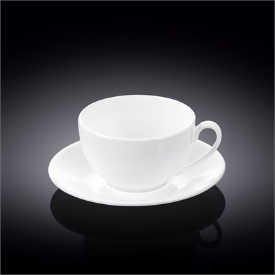 Чашка чайная и блюдце 250 мл WL-993000/1C 65239 - фото 5280317