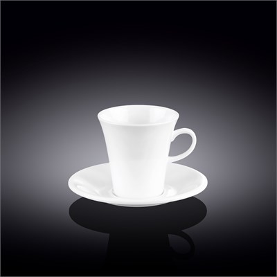Чашка кофейная и блюдце 160 мл WL-993005/1C 65269 - фото 5280370