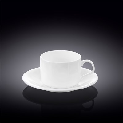 Чашка чайная и блюдце 160 мл WL-993006/1C 65275 - фото 5280382