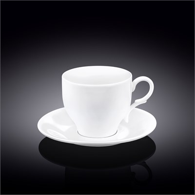 Чашка чайная и блюдце 220 мл WL-993009/1C 65291 - фото 5280414