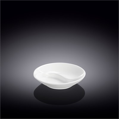 Блюдо 2-х секционное для соевого соуса 9 см WL-996049/A 65537