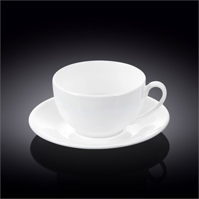 Чашка чайная и блюдце 400 мл WL-993191/AB 65909 - фото 5281832