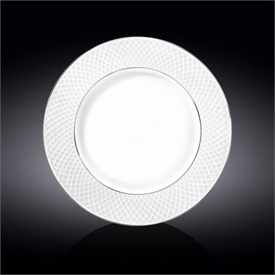 Блюдо круглое с платиновыми линиями 30,5 см WL-880103107/A 67477 - фото 5285353