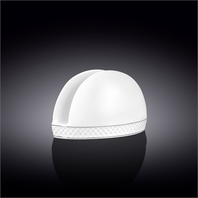 Салфетница с платиновыми линиями 12x7,5 см WL-880103901/A 67520 - фото 5285465