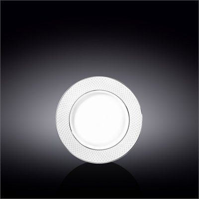 Тарелка пирожковая с платиновыми линиями 15 см WL-880103100/A 67557 - фото 5285551
