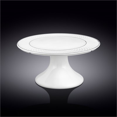 Тортовница с платиновыми линиями 25x10 см WL-880103703/A 67563 - фото 5285565