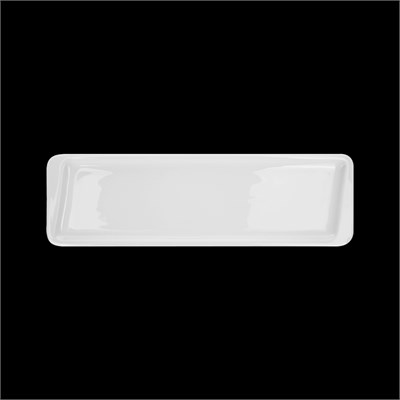БЛЮДО узкое прямоугольное 10''х3'' 250х75мм Sam&Squito Quadro" [JX82-A004-01]" 69306 - фото 5479077
