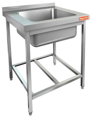 Ванна моечная односекционная HICOLD НСО1М-6/6БР ЭН нерж 70910 - фото 5481544