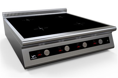 Плита индукционная четырехконфорочная I9-4T настольная [серия 900] 70968 - фото 5481634