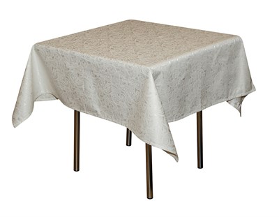 Скатерть 145х145 см «Мати» белая (огурцы) 71682 - фото 5482729