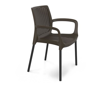 Стул пластиковый SHT-S68 с жестким сиденьем 72090 - фото 5483350