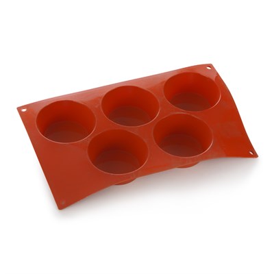 Форма для выпечки Большой маффин, 5 элементов Silicon Flex [SF024/N] 75414 - фото 5490489