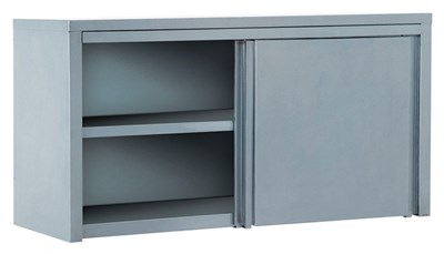 Полка-шкаф настенная закрытая ATESY ПЗК-1200 (двери-купе) 75681 - фото 5490916