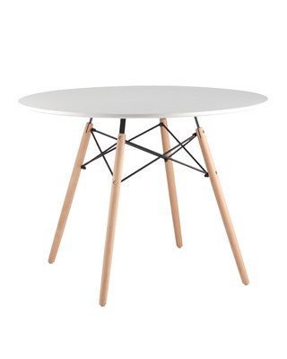 Стол обеденный «Eames D 1000 мм, 4 ножки NEW» нераздвижной 77088 - фото 5493130
