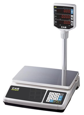 Весы торговые CAS PR-15 Р (LCD,II) 77187 - фото 5493298