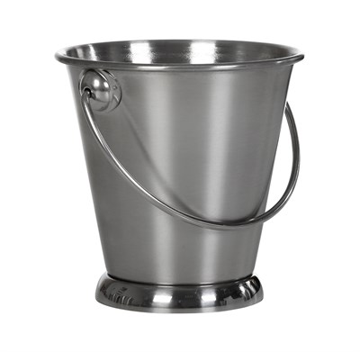 Ведро для подачи с ручкой 100 мм Luxstahl [80810-T mirror polish] 77282 - фото 5493446