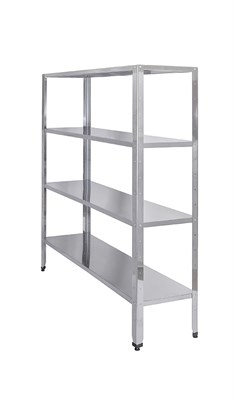 Стеллаж кухонный Luxstahl СР-1800х2000х300/4 нерж 78153 - фото 5494823