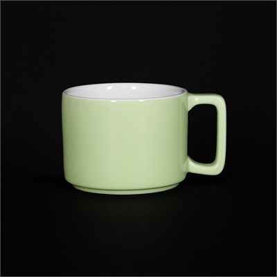 Кружка «Corone Caffetteria» 290 мл зеленый [LQ-SK0062-3] 78411 - фото 5495260