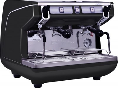 Кофемашина рожковая полуавтомат Nuova Simonelli Appia Life Compact 2Gr S 220V black+economizer+high groups 79113 - фото 5496431