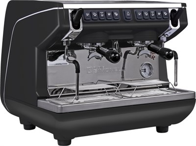 Кофемашина рожковая автомат Nuova Simonelli Appia Life Compact 2Gr V 220V black+economizer+high groups 79114 - фото 5496432