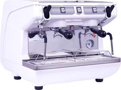 Кофемашина рожковая полуавтомат Nuova Simonelli Appia Life Compact 2Gr S 220V white+economizer+high groups 79115 - фото 5496433